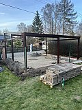 Samonosn&aacute; pergola v Krhov&eacute;