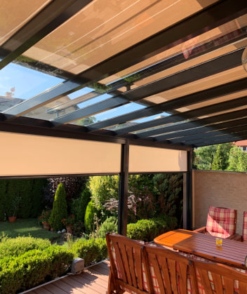 hliníková pergola deluxe