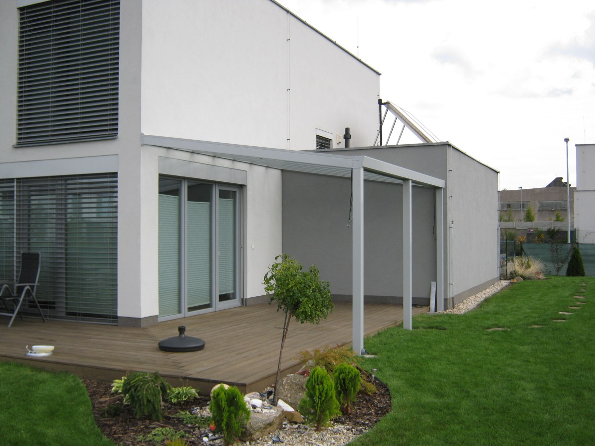 Parkovací stání stříbrná RAL 9006 400 x 300 cm provedení DELUXE